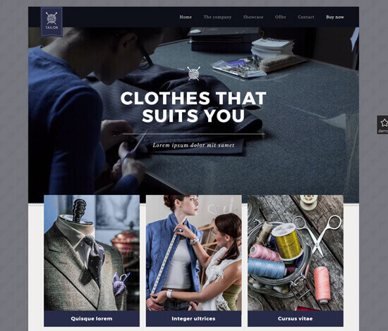 Tailor - Responsive Html5 Template
